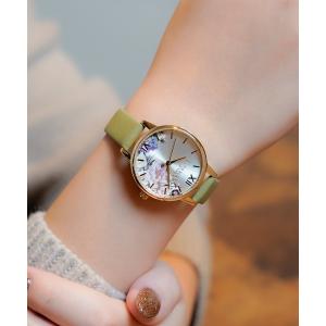 腕時計 レディース 「OLIVIA BURTON/オリビアバートン」イラストレーテッドフローラル - ミディ  花柄 レディース