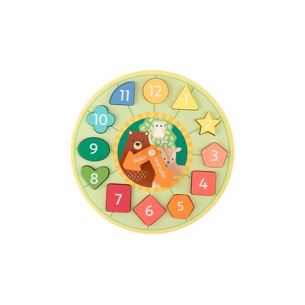 おもちゃ 森のどうぶつ　ソーティングクロック