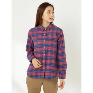 ブラウス シャツ ONE COTTON三つ杢シャツ レディース