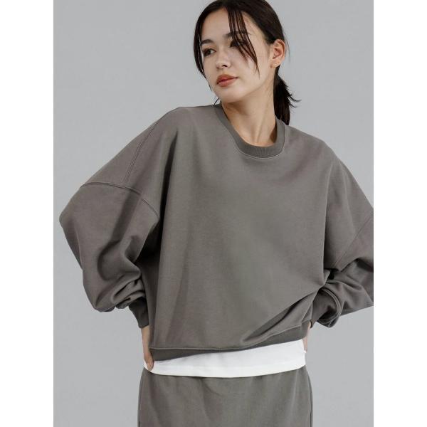 tシャツ 「マシンウォッシャブル・ストレッチ」ヴィンテージ裏毛プルオーバー レディース