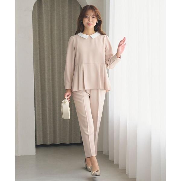 セットアップ 「洗える」2WAY 美シルエット セットアップ レディース