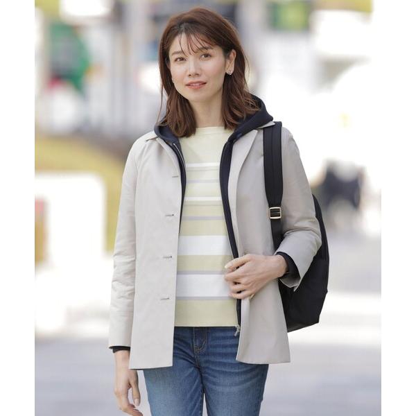 ステンカラーコート コート 「撥水・WEB限定カラーあり」コットンポリエステル ツイル ショート コ...