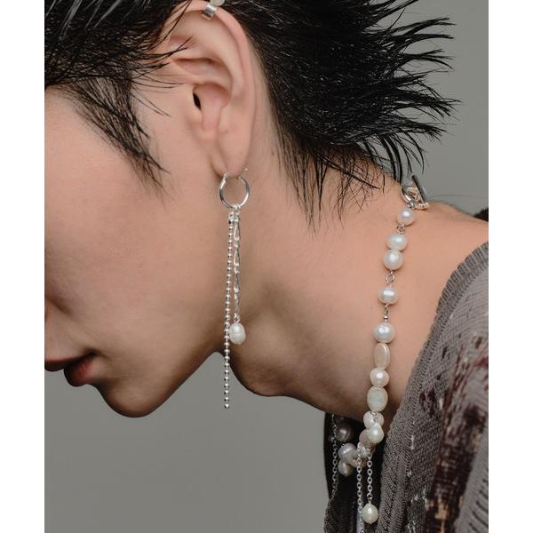 ピアス 「silver925」DrippingOneearpierce/ドリッピング片耳ピアス レデ...