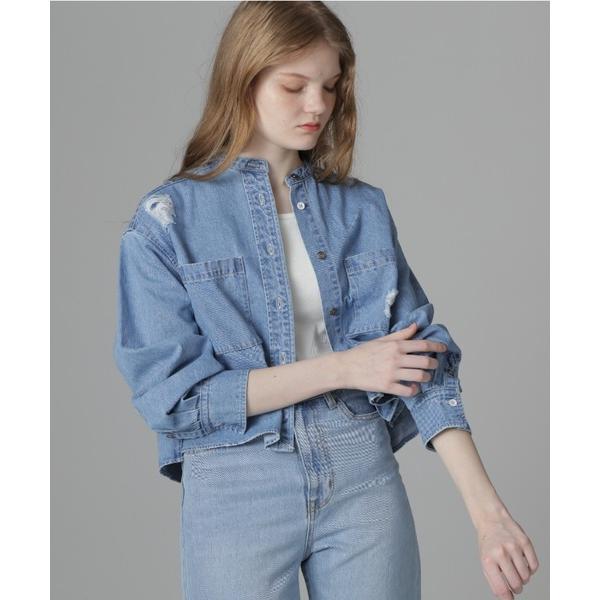 ブラウス シャツ 「Belle LINE」L/S DENIM SHIRT/デニムシャツ レディース