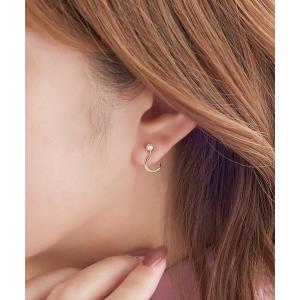 SWAROVSKI/スワロフスキー/ピアスパール/フェザー/羽/美品 SWAROVSKI スワロフスキー Swarovski フェザー 羽 Nice ドロップ