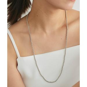 ネックレス ブラスビーズミドルネックレス レディースの買取情報