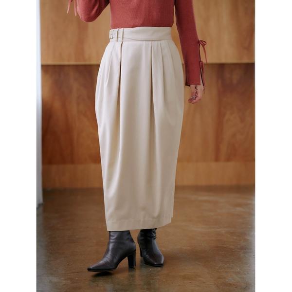 スカート タックコクーングルカスカート 「低身長・小柄女性」