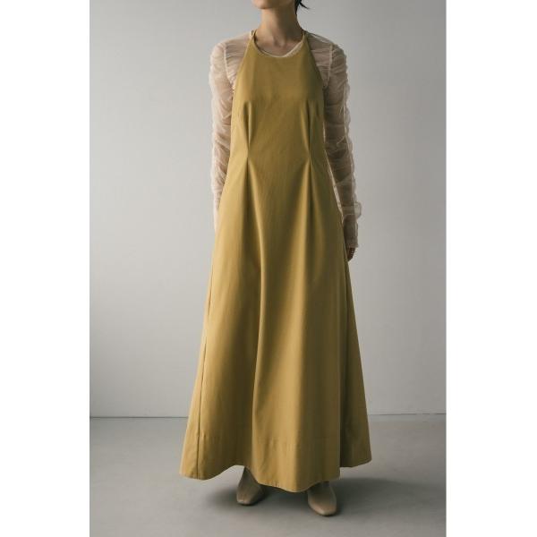 ワンピース ベルベットホルターワンピース