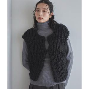 B：MING by BEAMS（ビーミング by ビームス） ベスト ジレ ラメニット