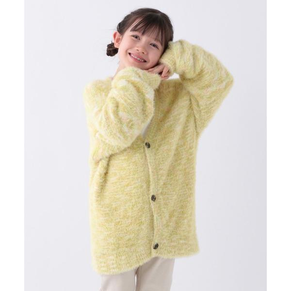 カーディガン  「ふわふわ素材♪」シャギーニットカーデ(KIDS) キッズ 子供服 男の子 女の子