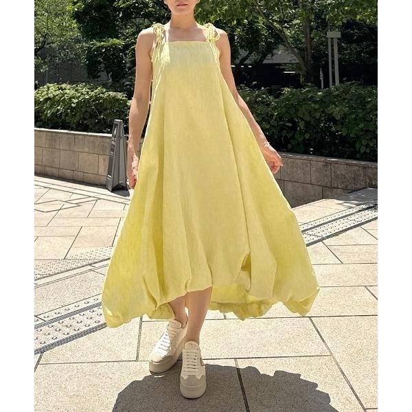 ワンピース ジャガードドーリーバルーンドレス