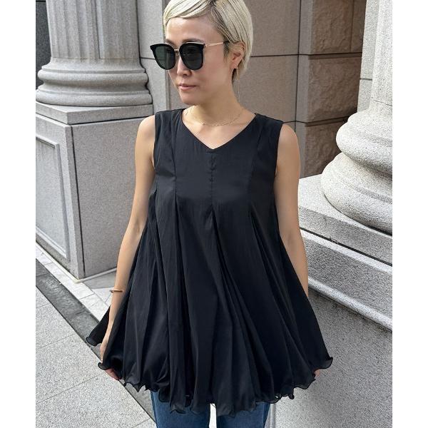 ラグジュアリー花束ブラウス レディース