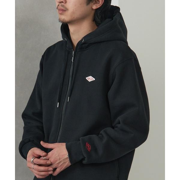 パーカー 「BALL」T/C裏起毛 ワッペン付きフルジップパーカー 64538 メンズ レディース