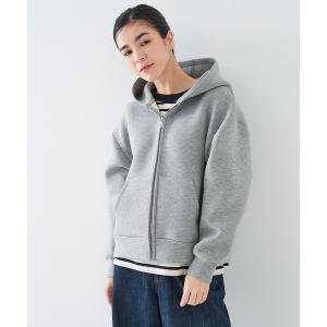 Demi-Luxe BEAMS パーカー ダンボール ジップ レディース