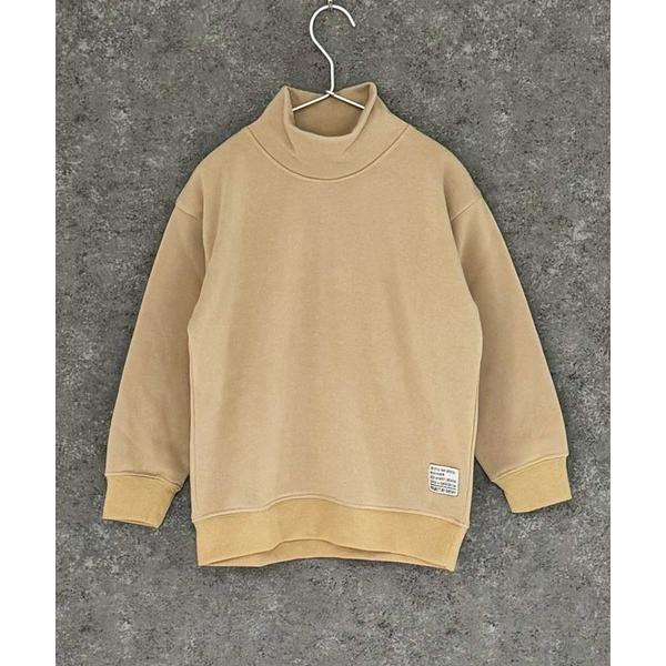 トレーナー  綿タッチ　裏起毛　オーバーサイズ　タートルネック　トレーナー キッズ 子供服 男の子 ...