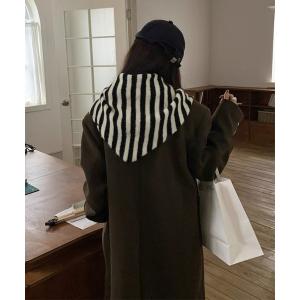 マフラー ストール Chiina/ニットフードマフラー レディース