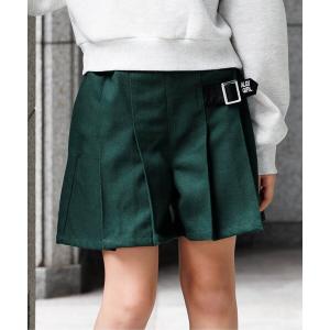 パンツ バックルベルトキュロット キッズ 子供服...の商品画像
