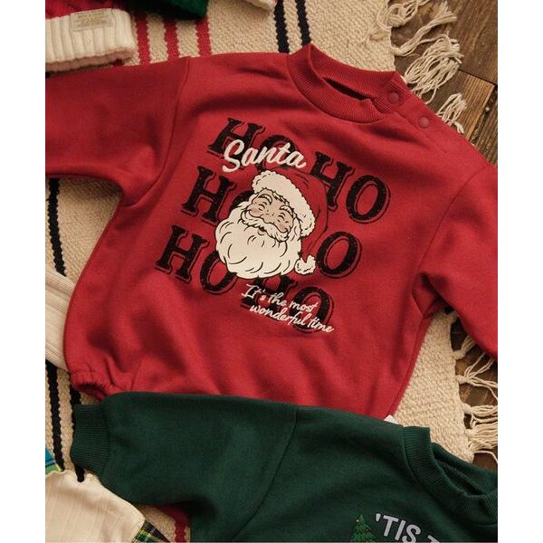 ベビー服 ロンパース 「リンク」クリスマスボディオール