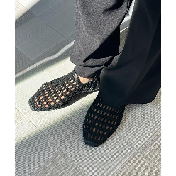 サンダル MESH FLAT SANDAL レディース