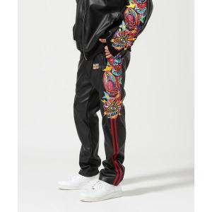 パンツ MAYO/メイヨー/別注PU TRACK PANTS メンズ