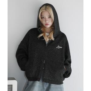 WESTBOY（ウエストボーイ） パーカー ワイドショート ダブルジップ