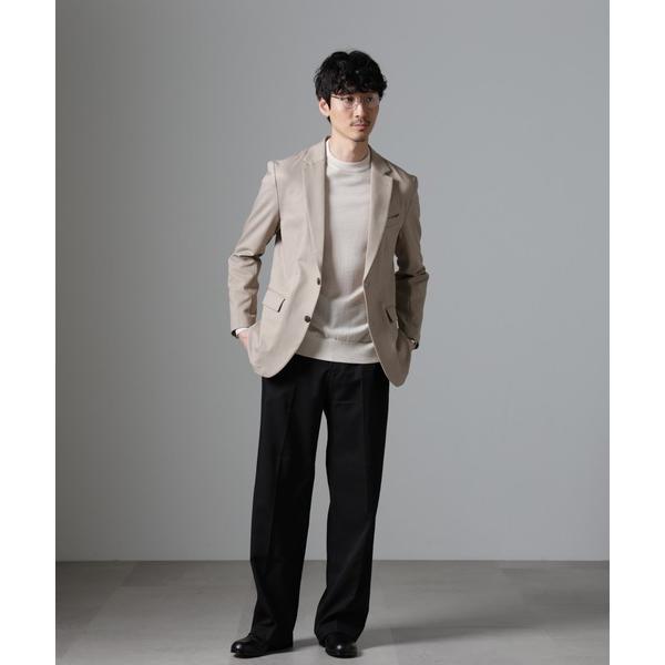 ジャケット テーラードジャケット 「N JACKET BASIC」CATINA(R)メランジ二重織ツ...