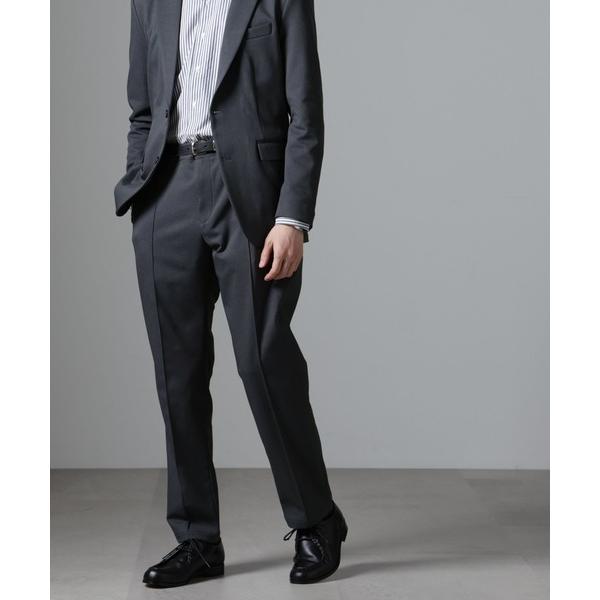 スラックス 「N TROUSERS BASIC」CATINA(R)メランジ二重織ツイルストレッチパン...