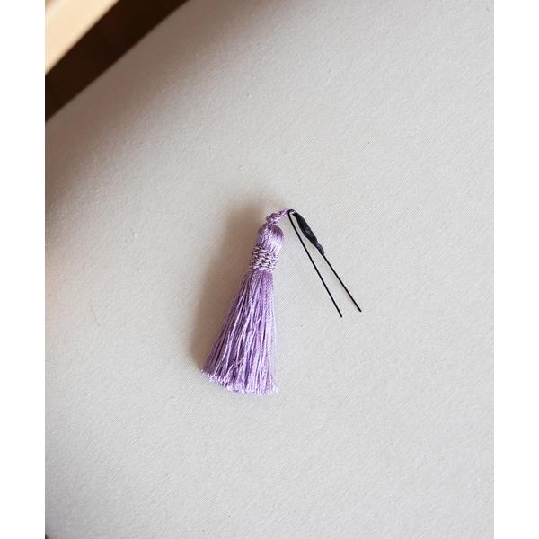 髪飾り　タッセル レディース