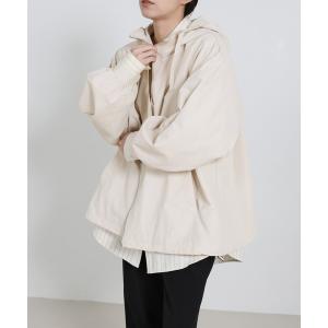 マウンテンパーカー ウインドブレーカー ビッグシルエットマウンテンパーカー レディース