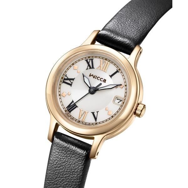 腕時計 wicca ウィッカ ソーラーテック デイトモデル レディース