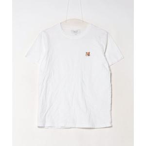 「Maison Kitsune」 半袖Tシャツ S ホワイト レディース