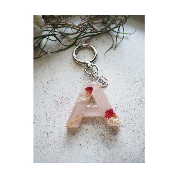 キーケース 「Riko」イニシャルキーリング(MA)