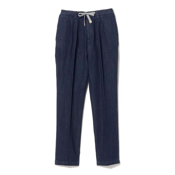パンツ 「別注」DEVORE Incipit / コットンヘンプ デニム 2プリーツ イージースラッ...