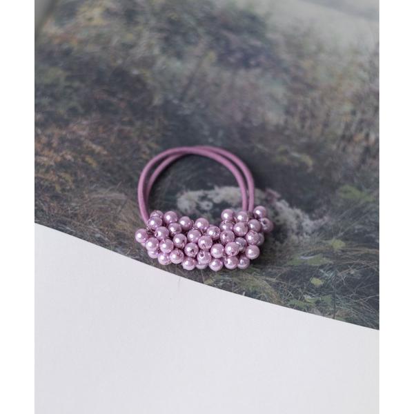 ヘアゴム ビーズへアゴム