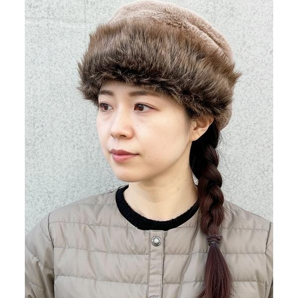 キャップ 帽子 レディース 「Soelilas」Fur Panel Maetel（ファーパネルメーテ...