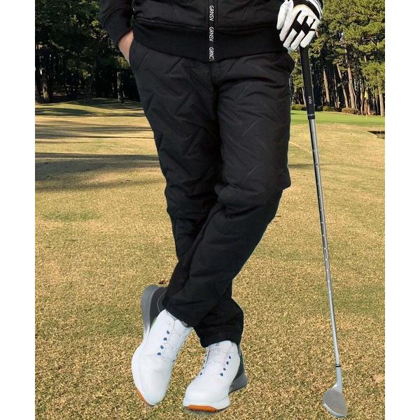 ゴルフ ゴルフウェア シームレス中綿パンツ ゴルフパンツ メンズ メンズ