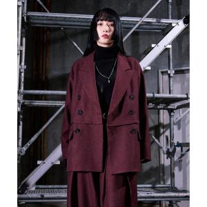 Ellno Loset ステンカラーコート コート 2WAYケープロングコート Ellno Loset ステンカラーコート コート 2WAYケープロングコート