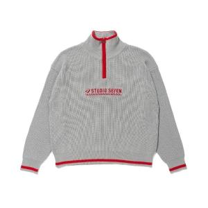 セーター ニット Half Zip Knit 「STUDIO SEVEN/スタジオセブン」 メンズ レディース