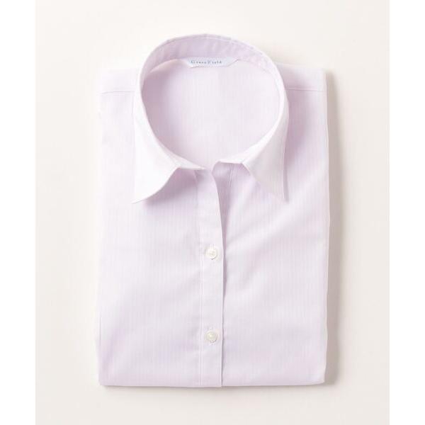 ブラウス シャツ 「形態安定」GraceField　スキッパーブラウス　カラードビー 通年 レディー...