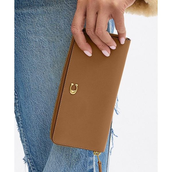 財布 エッセンシャル スリム アコーディオン ジップ ウォレット レディース メンズ