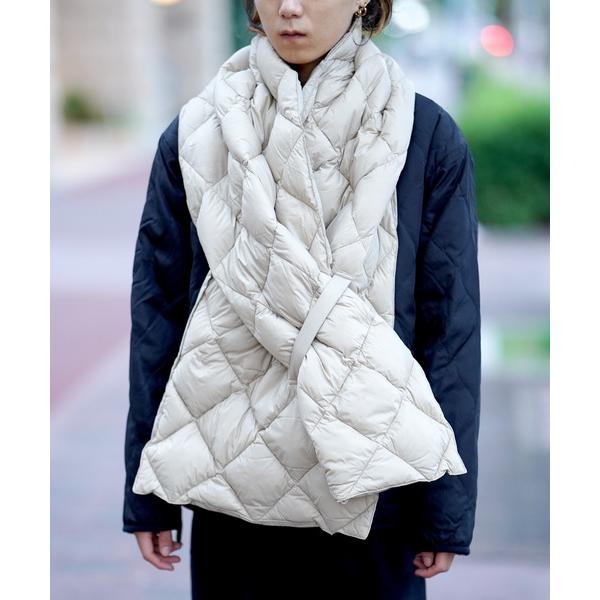 マフラー TAION タイオン シティ リバーシブル ダウンストール メンズ レディース