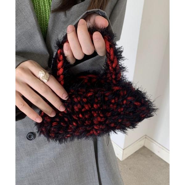 ハンドバッグ shaggy mini hand bag
