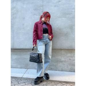 美品 アニエスベー レザージャケット レディース SIZE 38 (S) agnes b