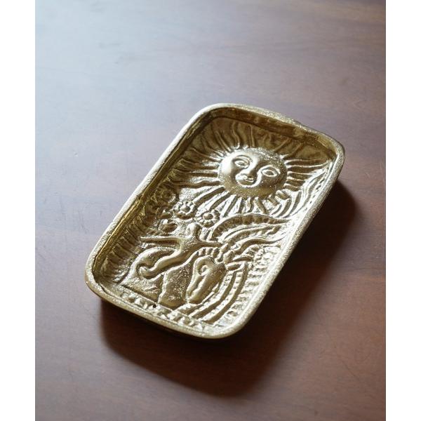 インテリア artipur COTTAGE(アーティプールコテージ) アンティーク風ゴールドトレー（...