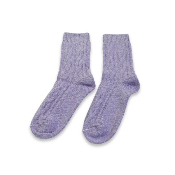 靴下 H FOOTWEAR/CABLE　靴下 ケーブル模様 レディース