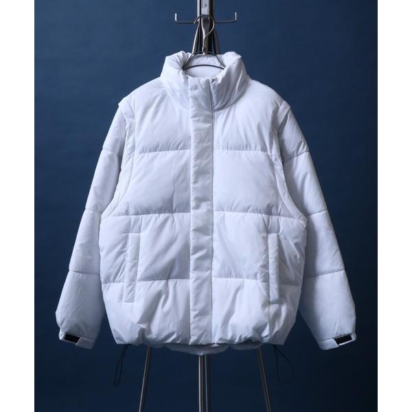 ダウンジャケット ダウン Multiway Detachable-sleeve Eco Down J...