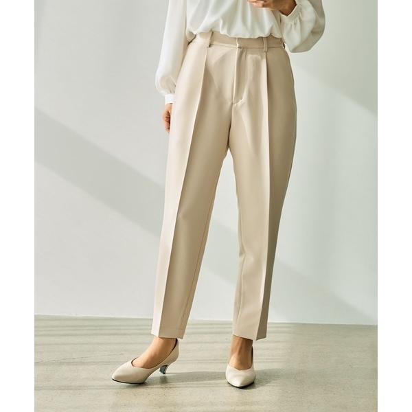 スラックス パンツ 「入卒式／セレモニー」Wクロスストレッチテーパードパンツ　207773 レディー...