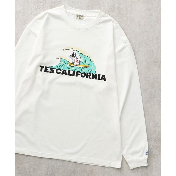 tシャツ TES CALIFORNIA WAVE LONG SLEEVE T-SHIRT / ロンT...