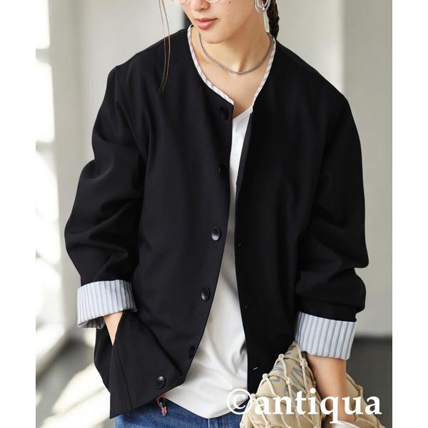 コート アウター ラウンドカラージャケット レディース メンズ