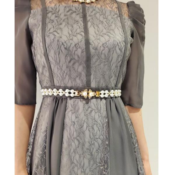 ベルト 「Cupid Heart」結婚式用！パールベルト レディース